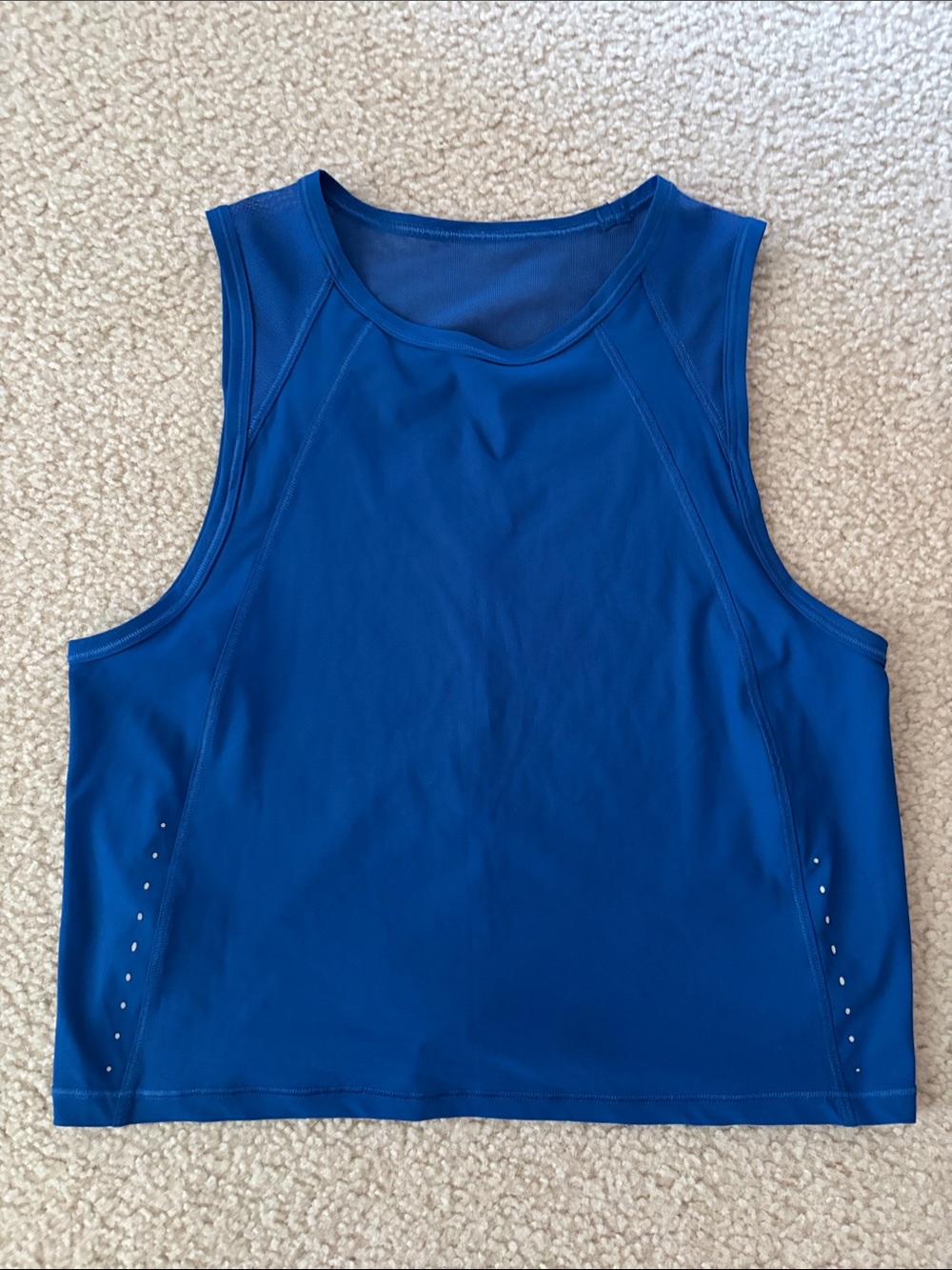 Women's Blue Athletic Tank Top Lululemon